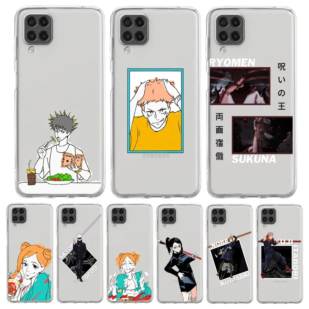 

Jujutsu Kaisen Gojo Satoru For Samsung Galaxy A51 A71 A41 A31 A21S A11 A01 A03S A12 M31 M22 A32 A52 A13 5G Soft Cover Phone Case