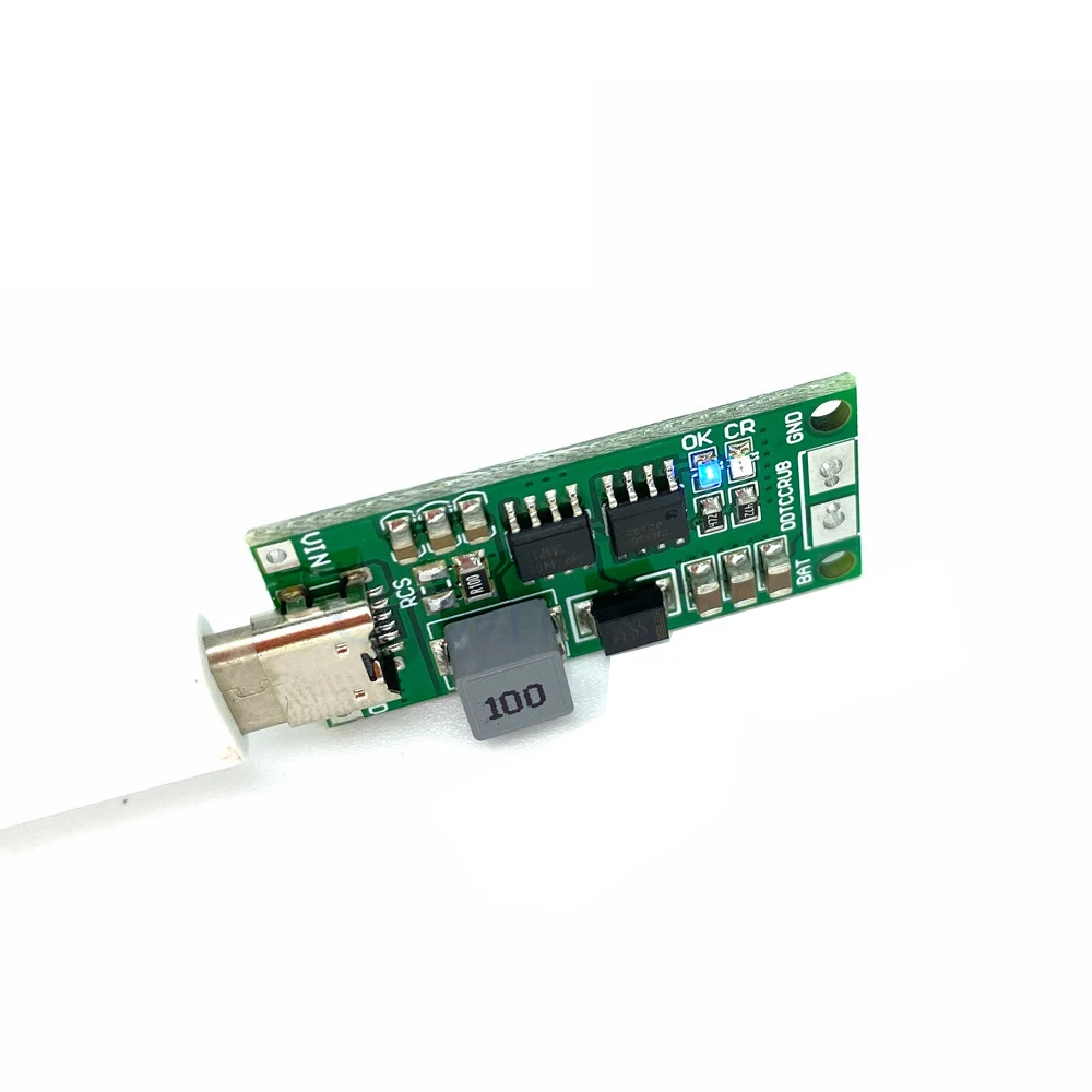 Модуль зарядки литиевой батареи 18650 2S 3S 4S 2/4A Type-C до 8 4 В 12 6 16 повышающее