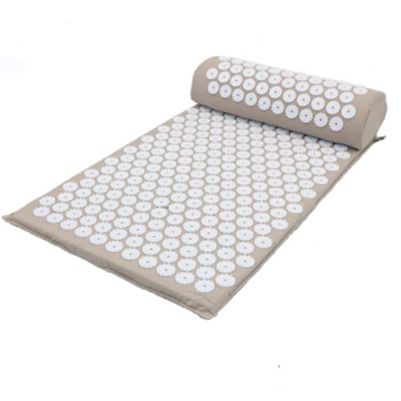 

Foot Back For With Massage Needle Neck Acupressure Cushion Pillow Applicator Mat Massager Mat Mat Kuznetsov's Set Pad Yoga Sensi