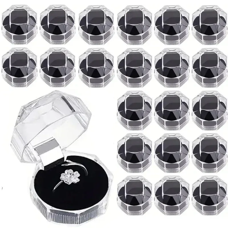 

Прозрачный пластиковый органайзер для колец