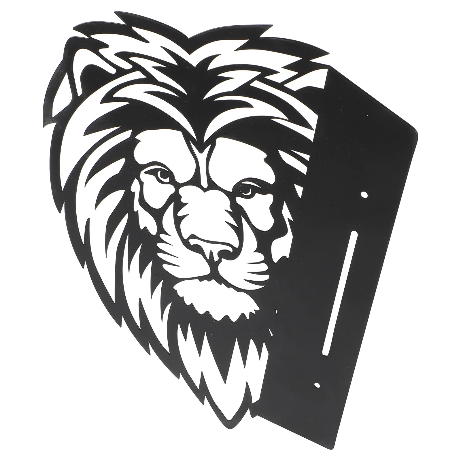 

Vivid Creative Decorative For Indoor Outdoor Metal Wall Sculpture Iron Hanging Wall Sculpture Lion Wall Sculpture