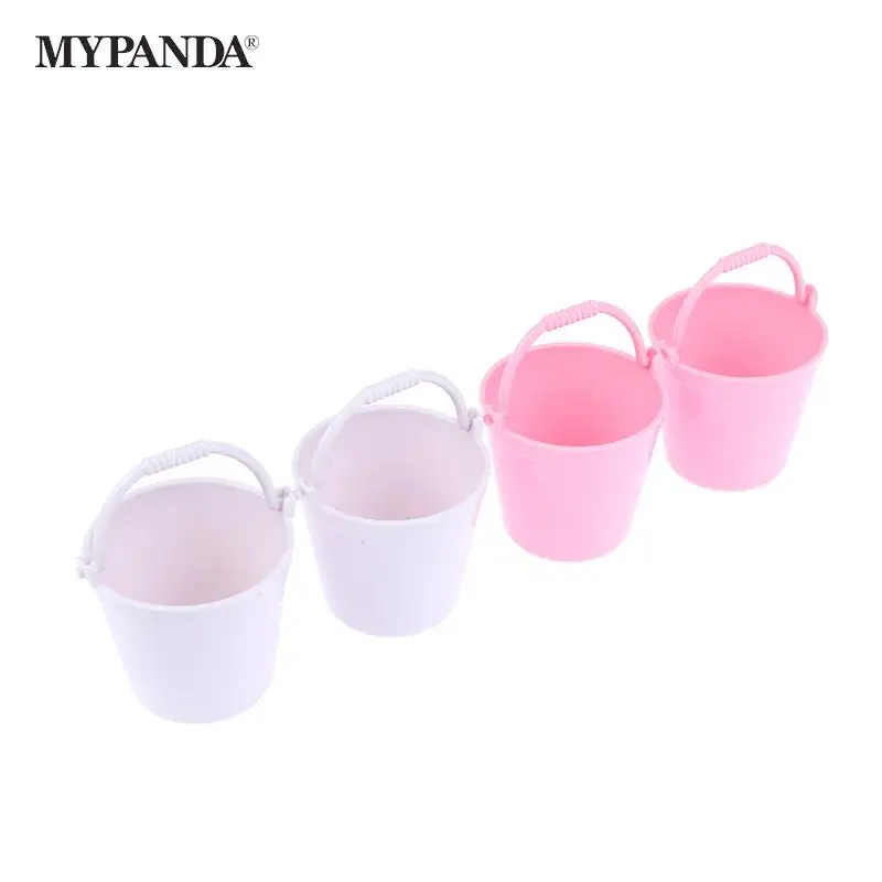 

4 шт., мини-ведра для кукол, 1:12