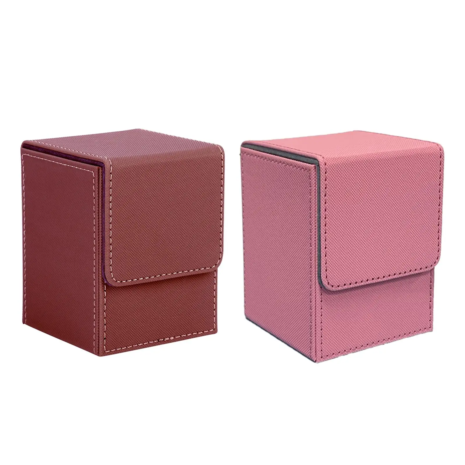 

Card Deck Box Container Album Premium PU Leather Card Holder Case Decks Case