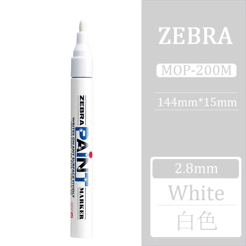 Маркеры-краски ZEBRA MOP200M масляные 10 шт масляные краски сонет 8 ов