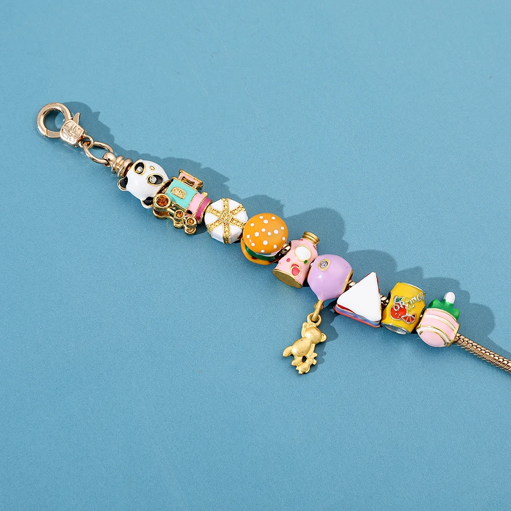 Забавный мультяшный браслет сделай сам Для женщин Y2K ручные аксессуары