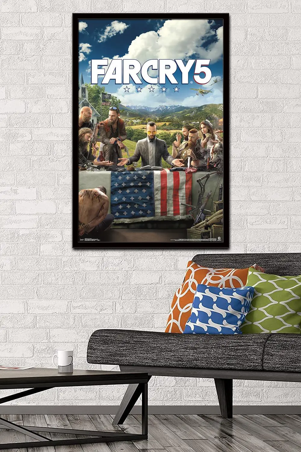 Картина на холсте для видеоигр 5/4/3/2 дюймов