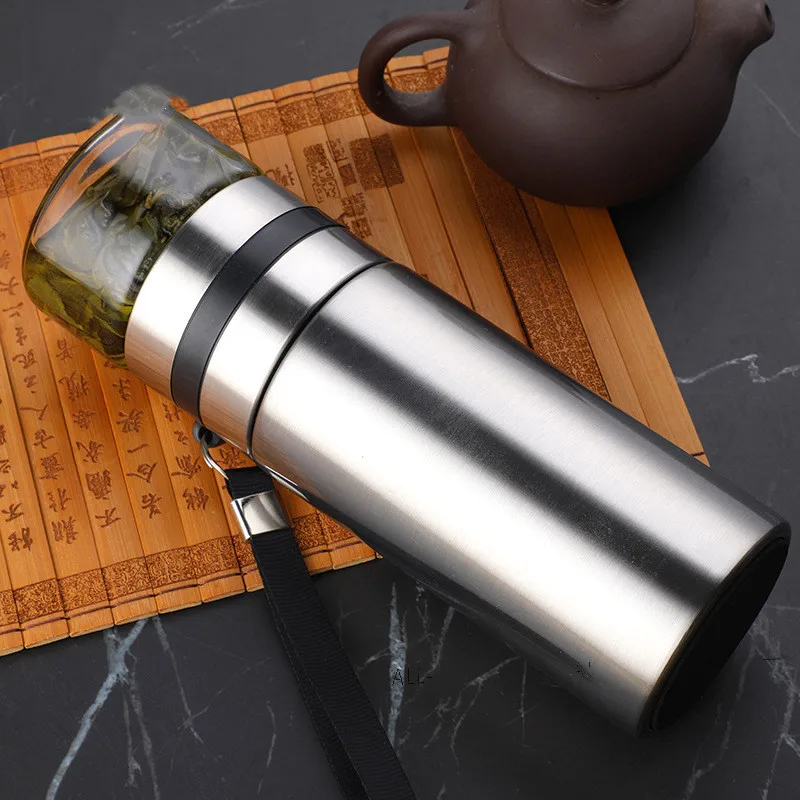 Вакуумная кружка для чая и воды из нержавеющей стали