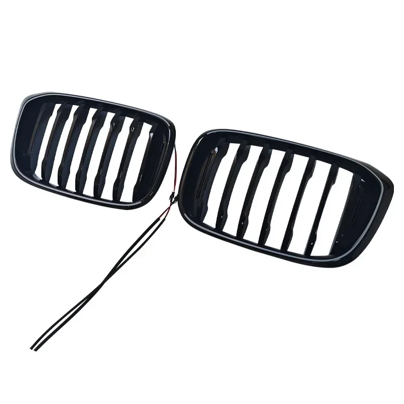 

Новый дизайн, светящаяся передняя решетка для почек, светодиодная решетка, сменная гоночная решетка, решетки, авто для BMW X3 G01 2018-2021