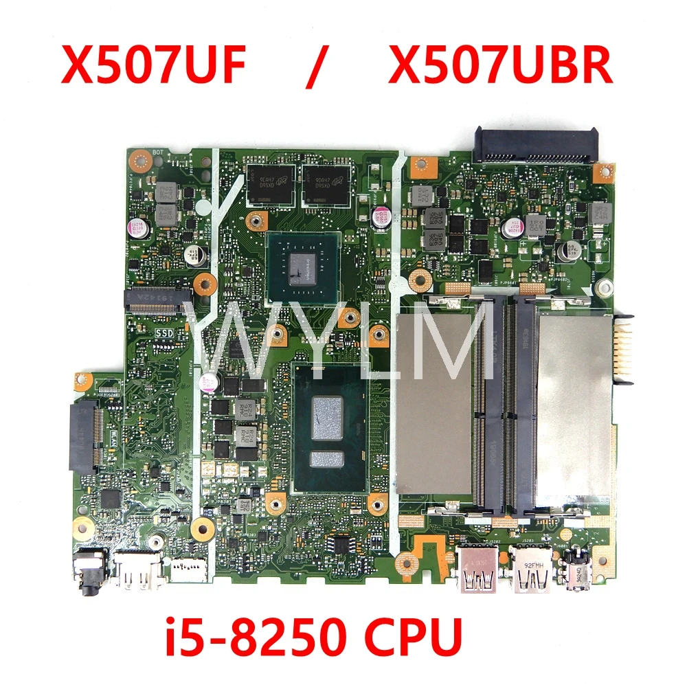 

X507UF i5-8250U CPU GT940MX/2G материнская плата для ноутбука REV2.0 для ASUS X507U X507UF X507UB X507UBR материнская плата для ноутбука 90NB0JB0-R00050