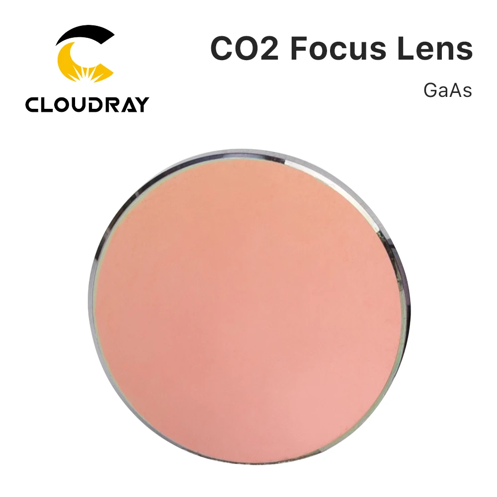 Фокусная линза Cloudray CL03 Dia 18 19 20 мм GaAs Co2 Лазерная для высокомощного лазерная резка