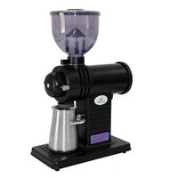 xeoleo electric coffee grinder 78mm ghost teeth burr coffee milling machine with filtering coffee mill powder machine 10 steps