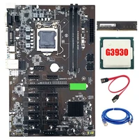 btc b250 mining motherboard with ddr4 8gb 2133mhz ram 12 pci e x1 x16 graph card lga 1151 support vga for bitcoin miner