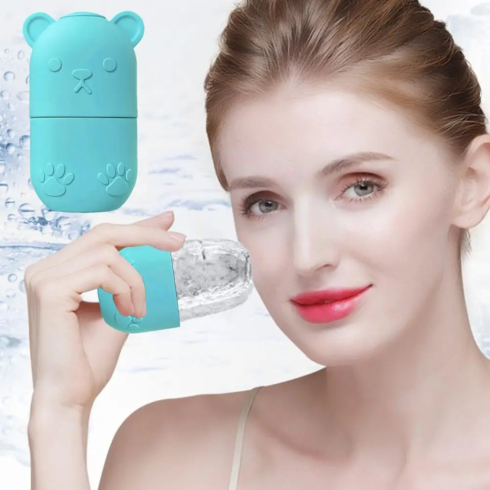 

1pc Pore Collection Reusable Icing Cooling Ice Massage Cups Cold Massage Roller Freezable Face Massager For Muscle Cold The U3r1