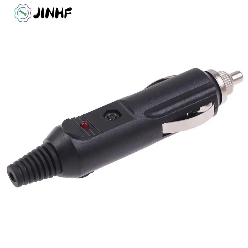 

12V 24V car cigarette lighter plug with light without wire socket converter