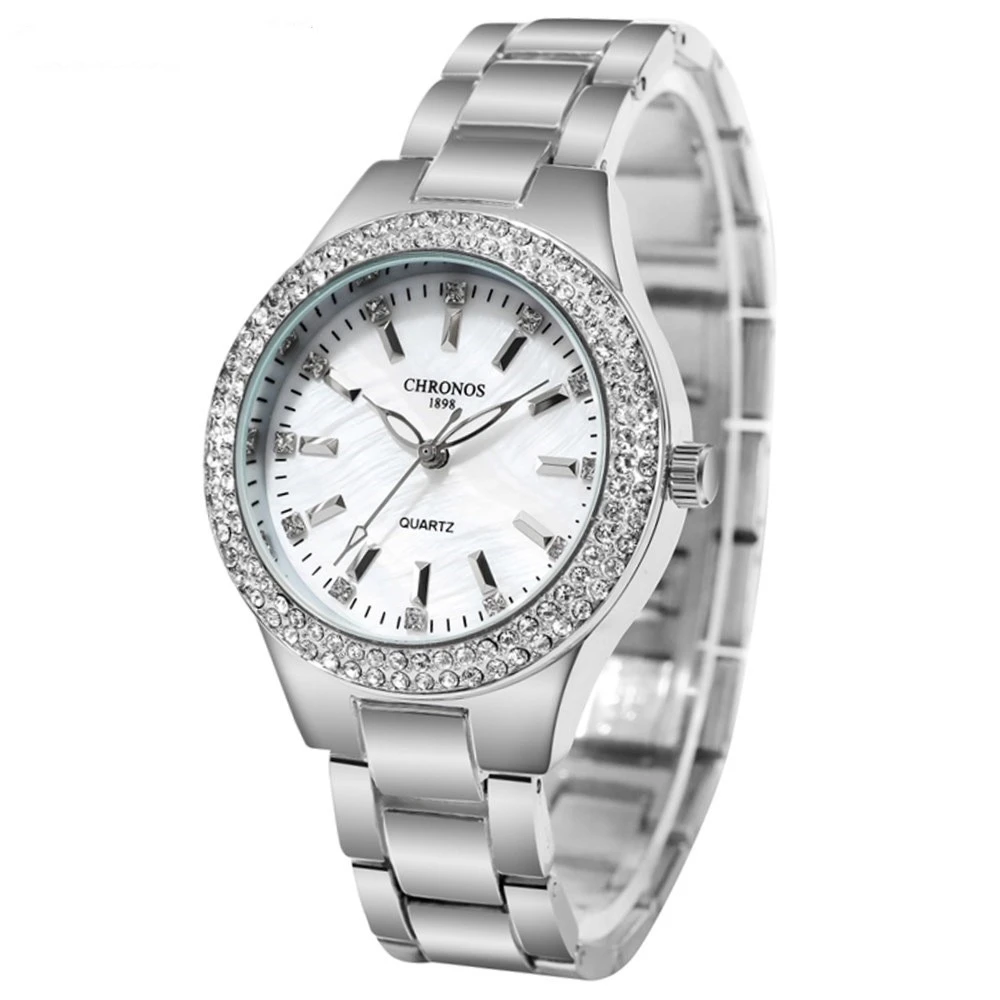Women Quartz Watch Golden & Silver Classic Female Elegant Clock Watches Luxury Gift Ladies Waterproof Wristwatch enlarge