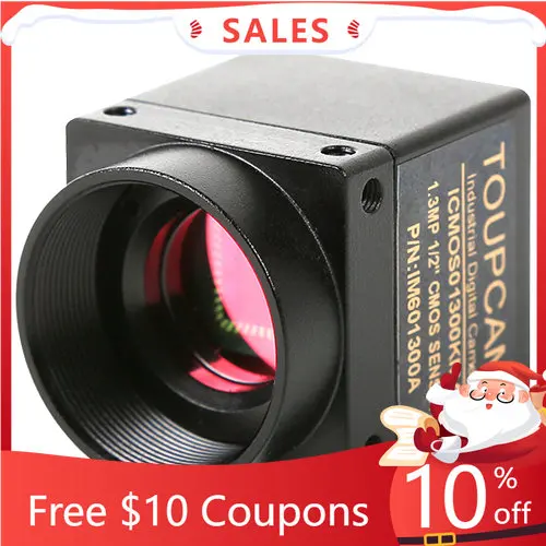 

5MP 175.2fps CMOS USB3.0 Industrial Microscope Camera Global Shutter Hardware Trigger Capable 2/3'' IMX250LLR Sensor