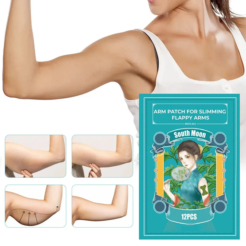 12Pcs Slimming Patch Natural Herbs Arm Patches Weight Loss Arm Leg Body Burn Fat Stickers