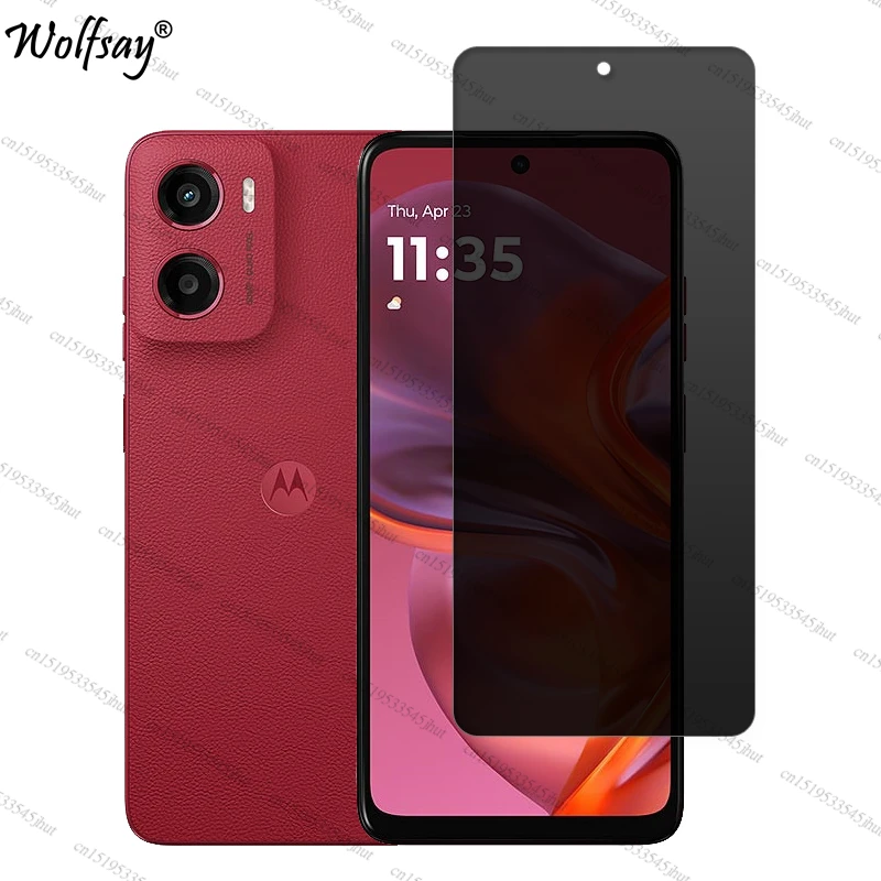 Фото Защитная пленка для экрана Motorola Moto G05, противошпионское закаленное стекло для Moto G05, стекло для камеры Moto G05, стекло 6,67 дюйма №2