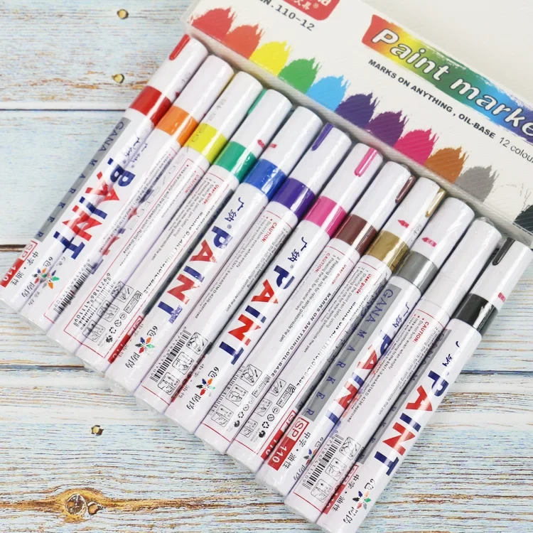 Фото Краска Гуанна Нот. Ручка DIY Oily Graffiti Tire Touch Up Gn110 Authentic Guangna №1