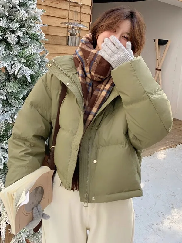 Короткий пуховик Pea Green женская зима 2024 новинка Kendall Sle маленький 90 популярный на