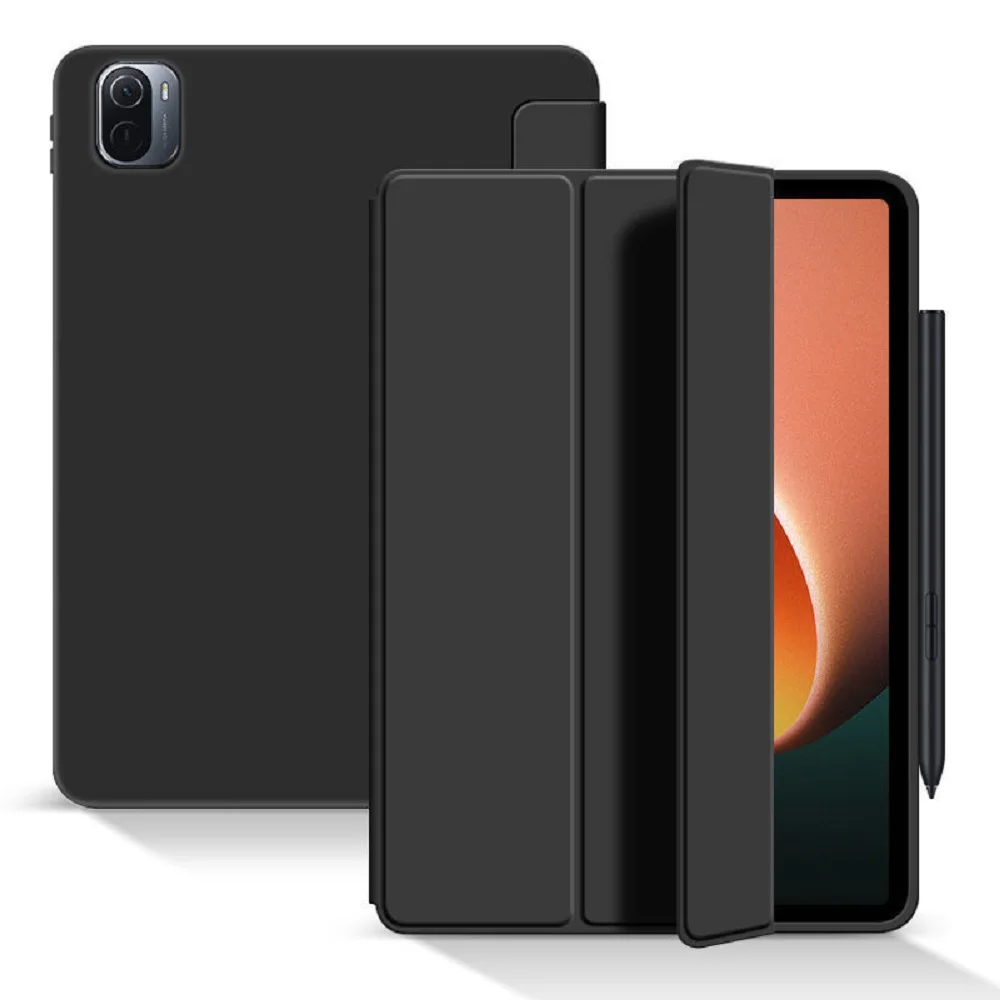 

Funda Case For Xiaomi Pad 5 Pad 6 Auto Wake up and Sleep Silicone Case for Xiaomi Pad 5Pro Pad 6 Pro Stand Case Support Charging