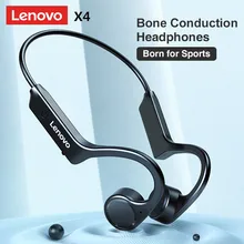 Lenovo X4 Bone Conduction Bluetooth Earphone Sport Wireless Headphones IPX5 Waterproof Neckband Headphone Bluetooth Headset Fone