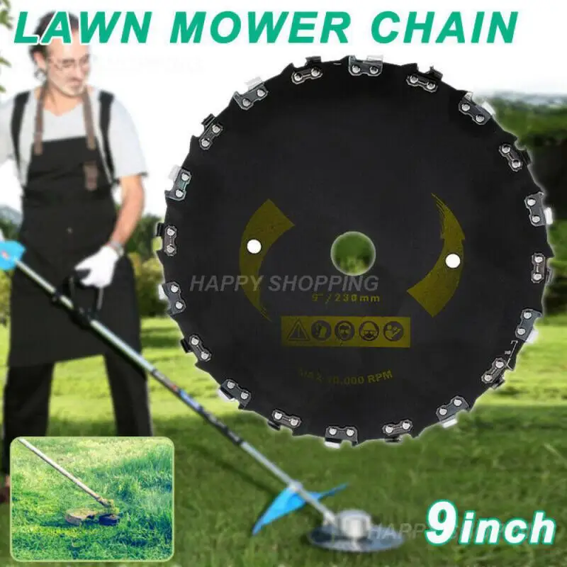 

Teeth 9 Inch Duty Brushcutter Blade Lawn Mower Trimmer Head Cutter Blade Trimmer Head Garden Grass Machine for Lawn Mower