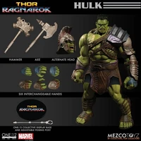 original mezco one12 marvel hulk anime action collection figures model toys gifts for kids