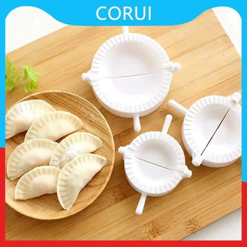 

Jiaozi Tools 3pcs/set 7/8/10cm Jiaozi Maker 7/8/10cm 3pcs/set Maker For Dumplings Modeling Diy Plastic Dumpling Mold Dumplings