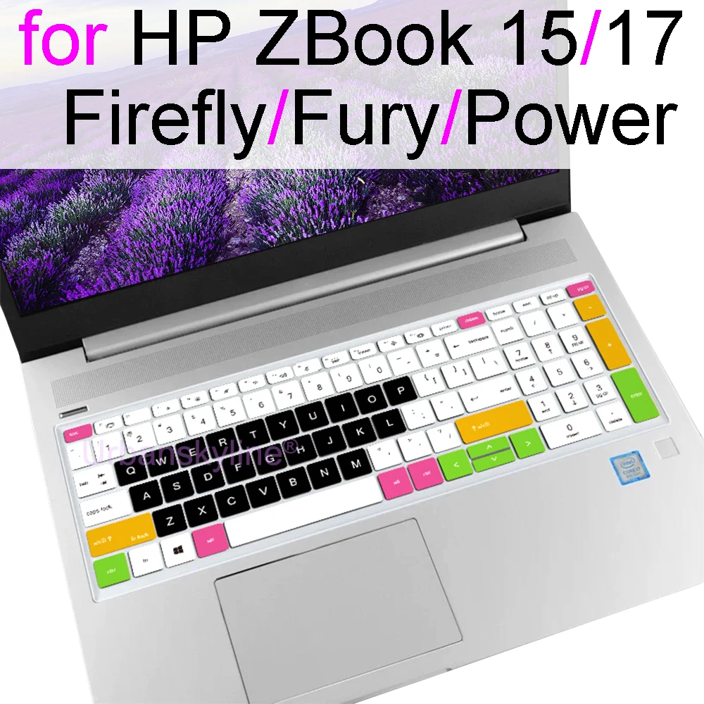 Накладка на клавиатуру для HP ZBook 15 17 силиконовая защитная накладка Firefly Fury Power G8 G7