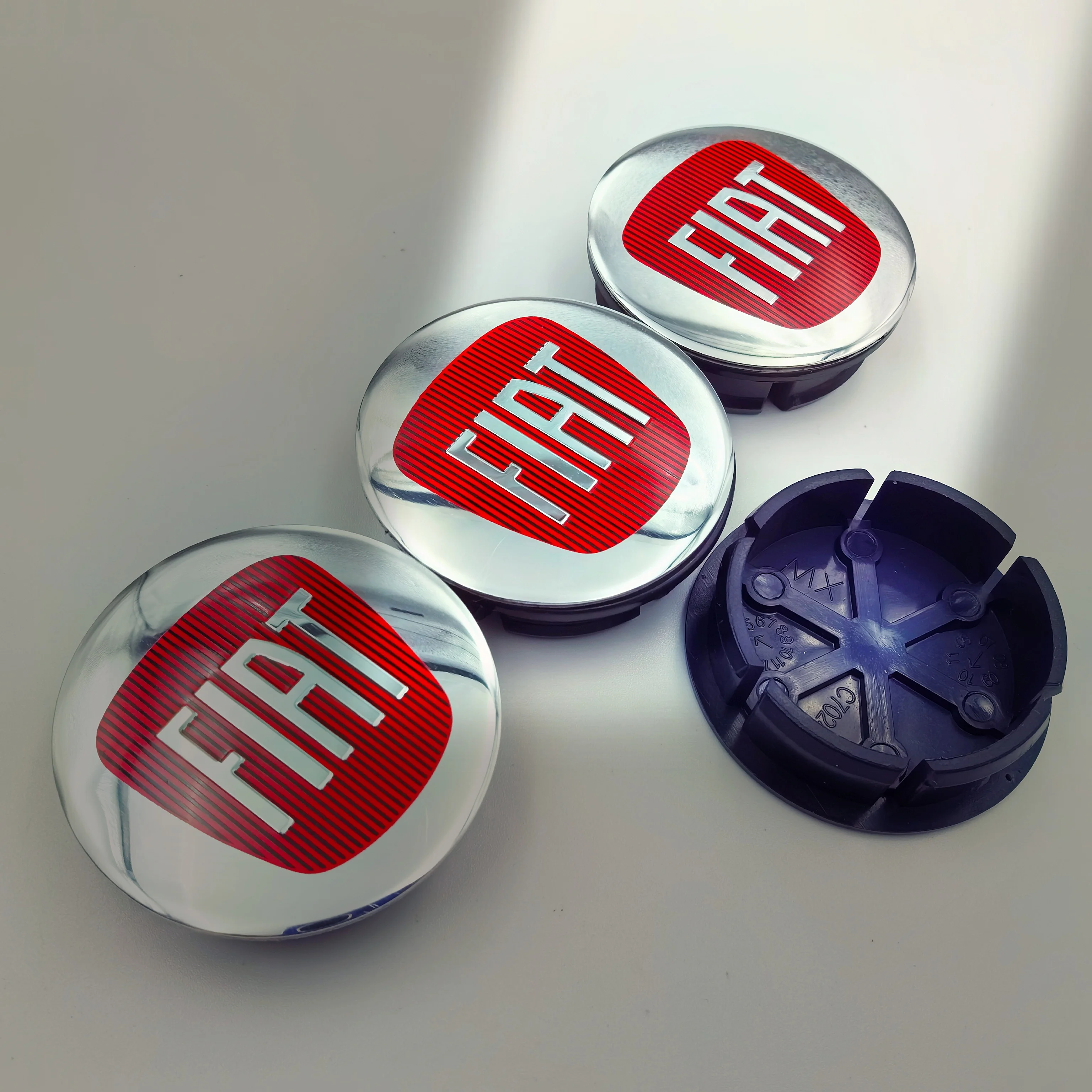 

4 шт., 50 мм, эмблема автомобиля с логотипом fiat, колпаки для центральной ступицы колеса, авто обод, ремонт, пыленепроницаемые чехлы для значков, эмблема, аксессуары для стайлинга для FIAT