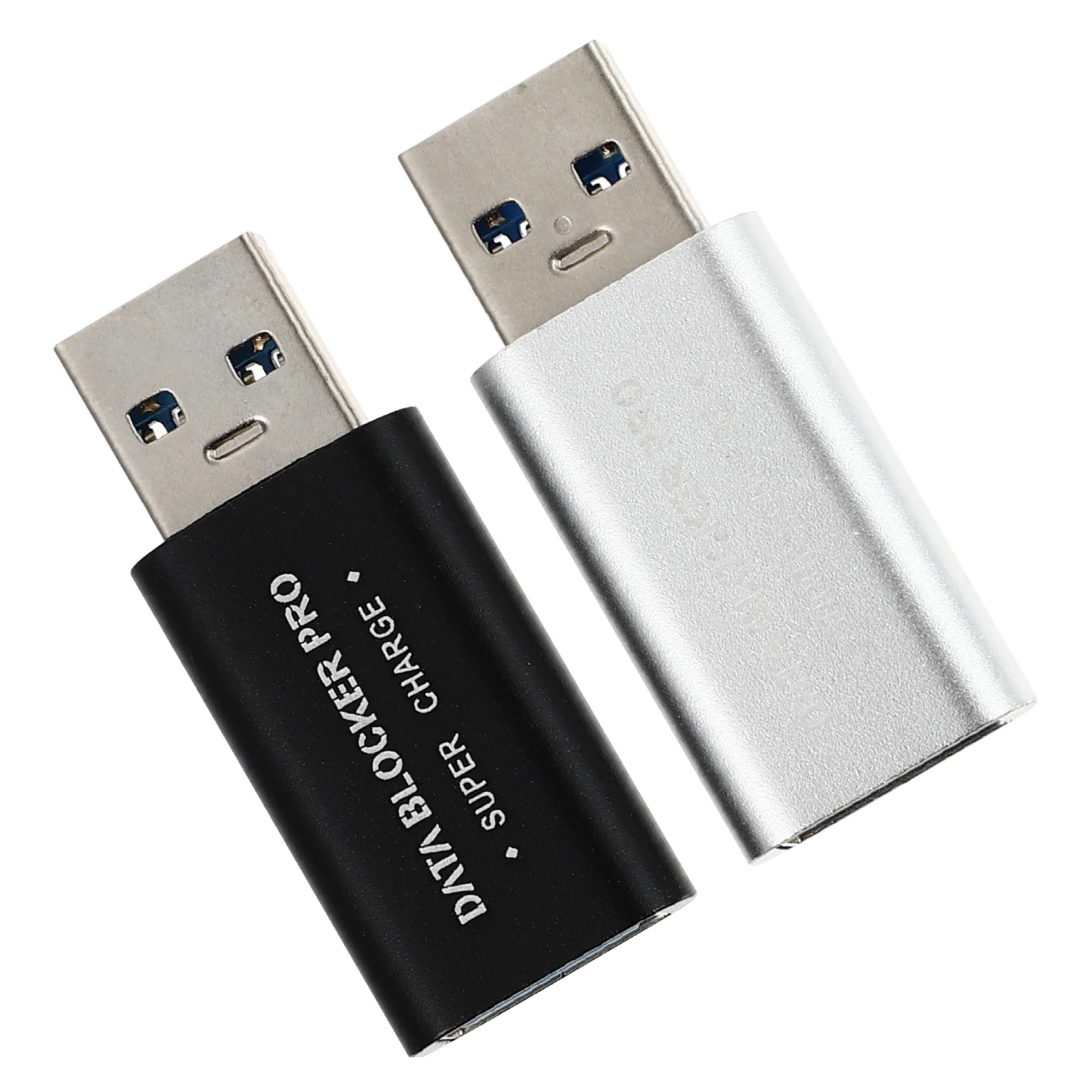 2 PCS Data Sync Blocker Charge- Adapter USB Chargers USB Connector Usb- A Usb- Adapter USB Data Blocker USB Adapters