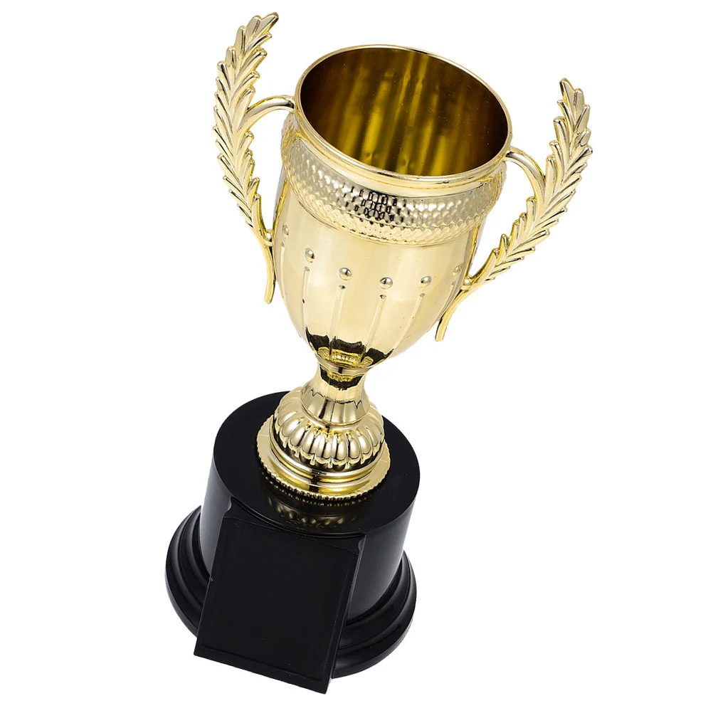 

Детский трофей Настольный Декор Кубок для детей вечерние Award золотая медаль награды из ПВХ Семейные Подарки для Реюньона гоночная игра