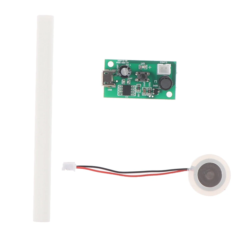 

New 2pc USB Mini Humidifier DIY Kit Mist Maker Driver Circuit Board Fogger Atomization Film Atomizer Sheet Mini Oscillating