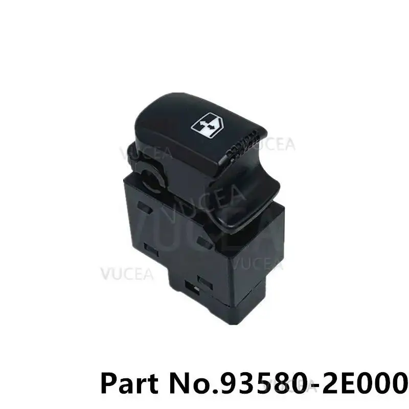 Фото Пластиковый переключатель стеклоподъемника для Hyundai Tucson 2005-10 93580-2E000 №1