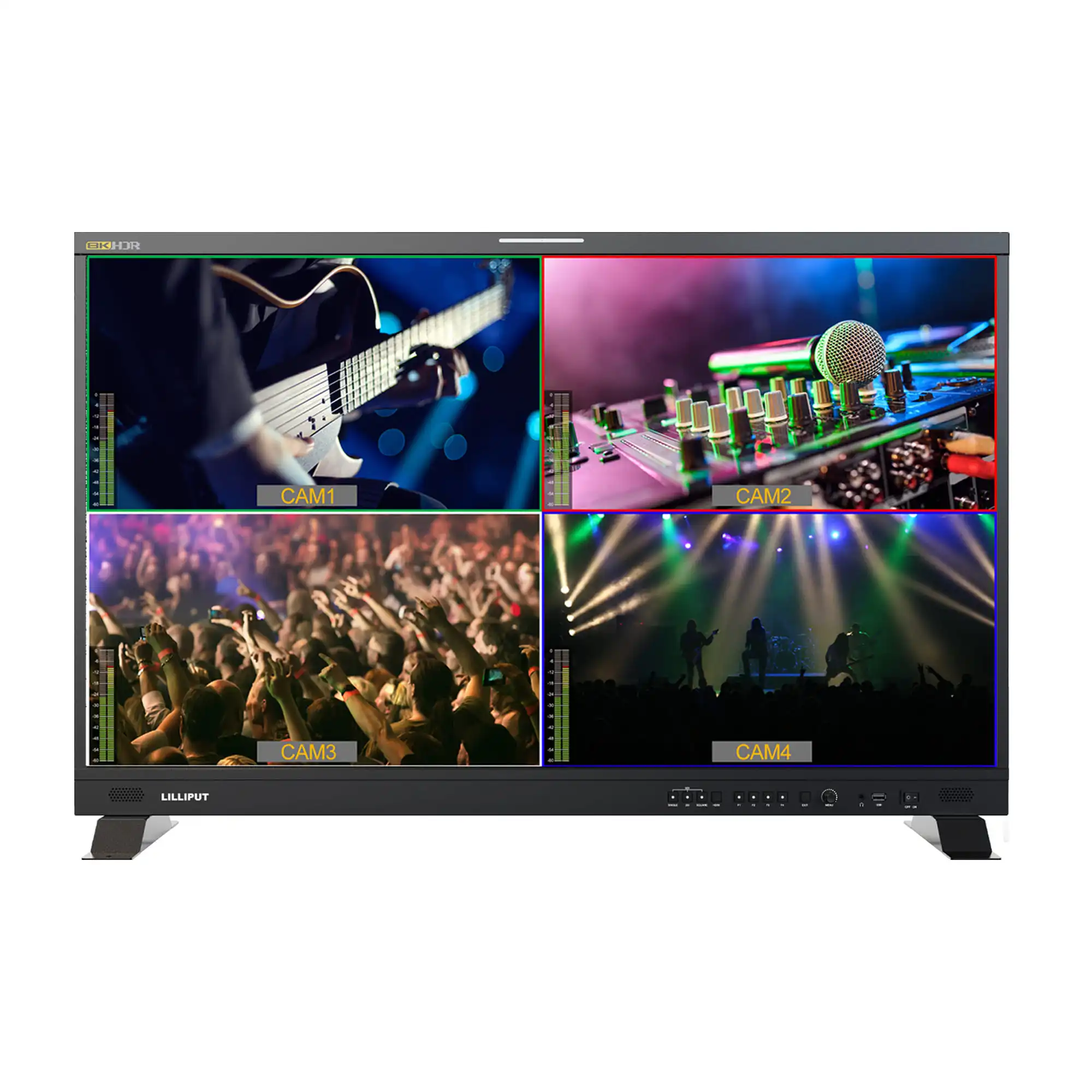Фото Новинка для Q43-8K: 43-дюймовый 8K LCD-монитор для вещательных студий с функциями Quad View/3D-LUT/HDR/Gammas и интерфейсами 4x12G-SDI №1