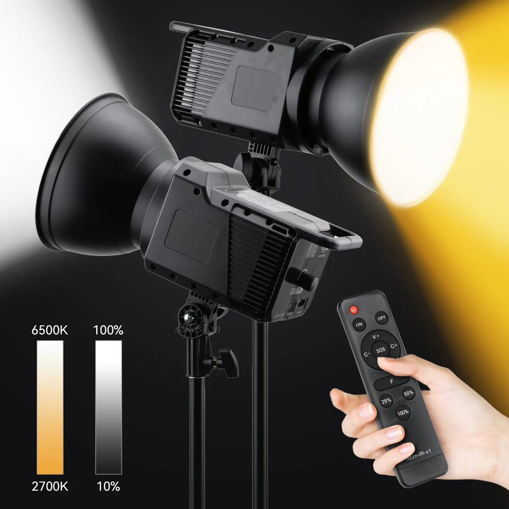 

Светодиодный светильник для видеосъемки, 100 Вт, 2700-6500 К, лм