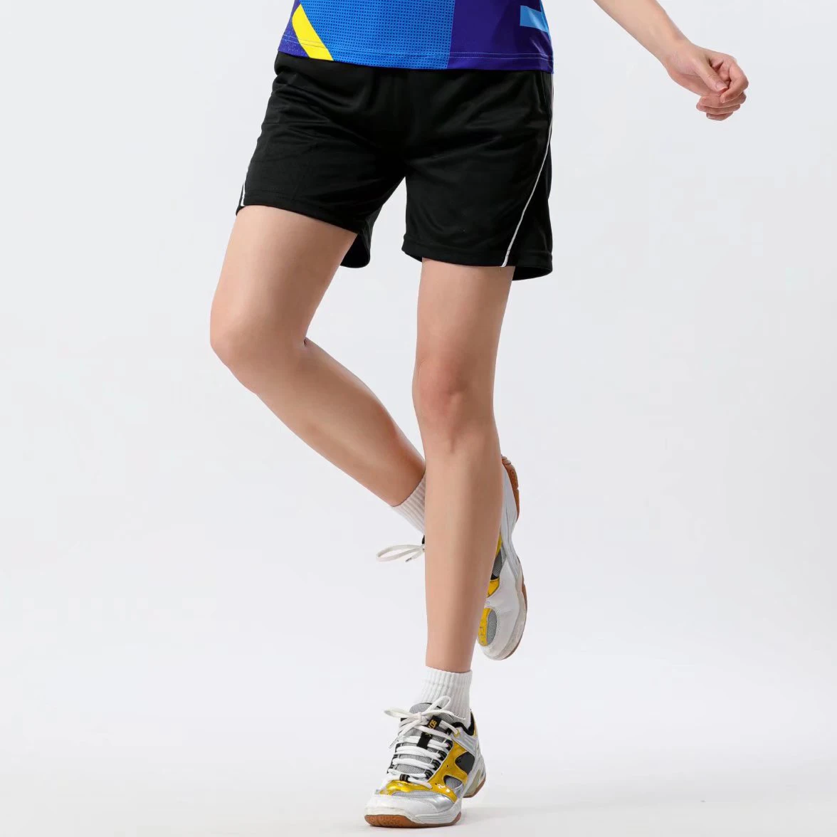 Women&Men Sports Badminton Shorts Unisex Summer Quick Dry Table Tennis Workout Clothes Tennis Running Breechcloth Gym Short Pant