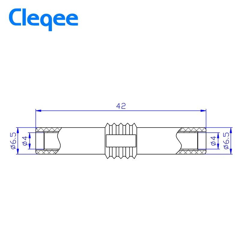 2020 Cleqee P7023 10 шт. 4 мм Банановая розетка Женский адаптер удлинитель изолированный