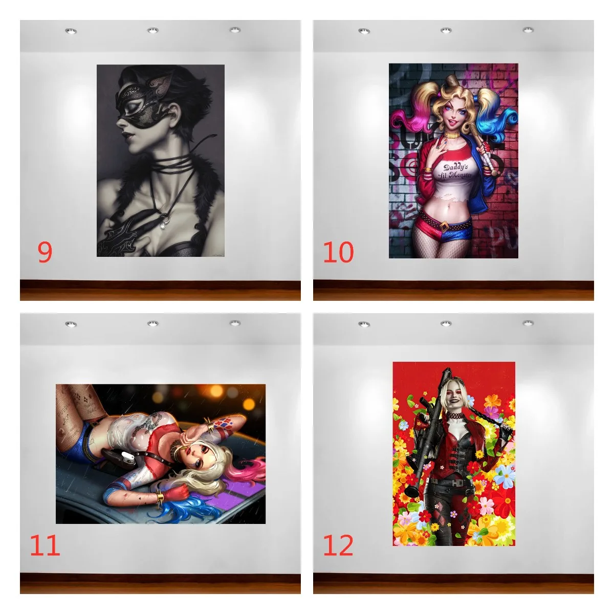 Постер с изображением кошки и женщины сексуальной девушки аниме постеры Картина