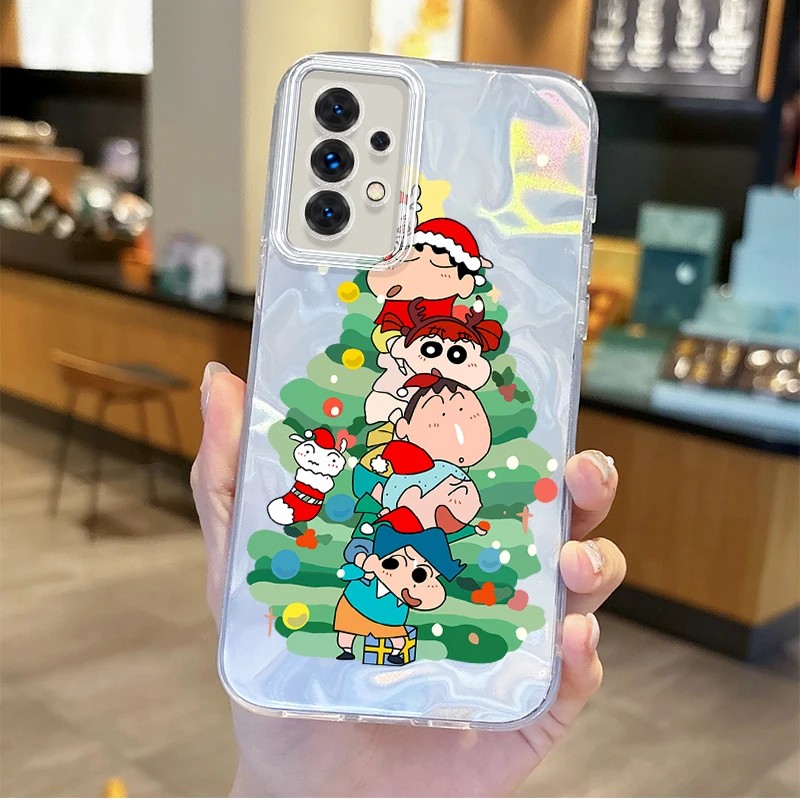 Новый чехол для телефона C-Crayon Shin-chans Samsung Galaxy A35 A34 A33 A32 A31 A30 A25 A24 A23 A22 A21 A20 A16 A15 A06 с