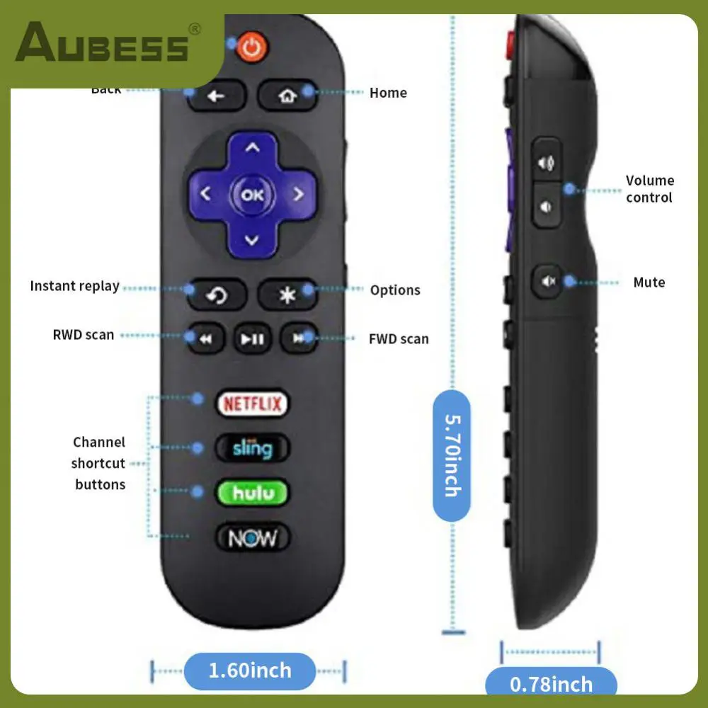 

Tv Control Abs Material Rc280 55up120 32s4610r Controller Replacement Without Battery Remote Control Smart Led Tv Television