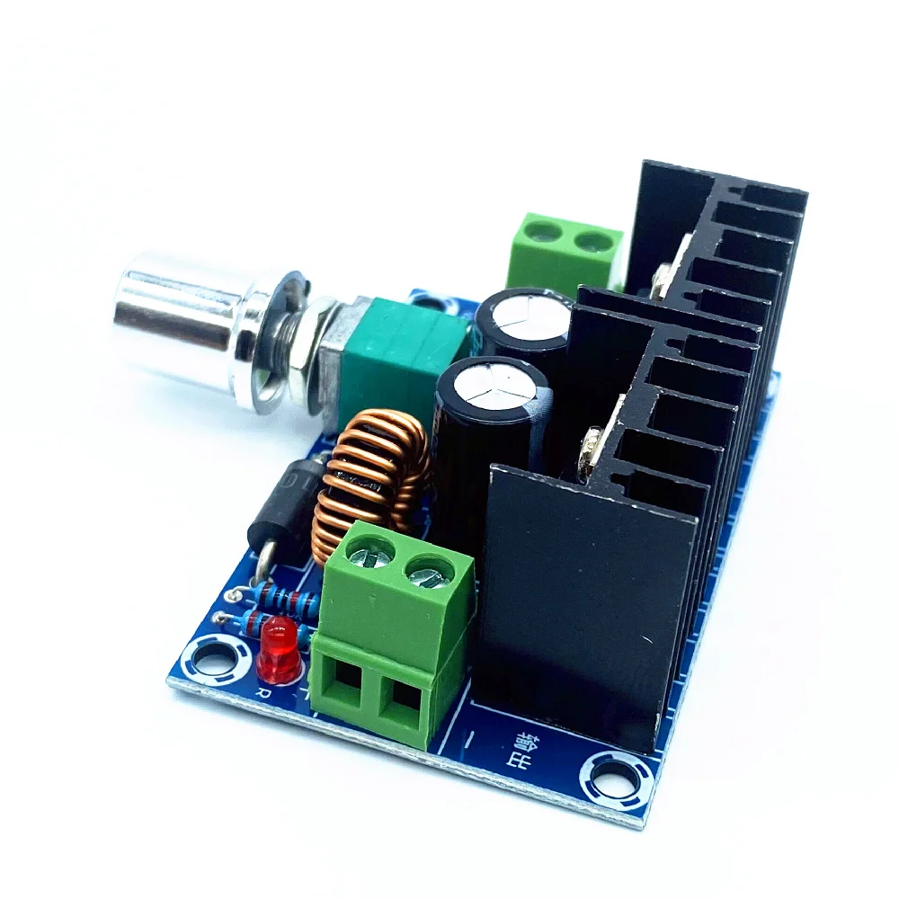 XH-M401 DC-DC понижающий преобразователь модуль питания XL4016E1 PWM регулируемый от 4-40 В до
