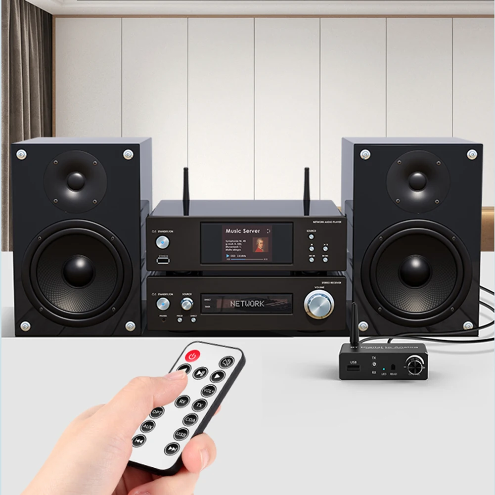 BT 5.3 Цифровой аналоговый аудиоконвертер Адаптер SPDIF Оптический L/R RCA