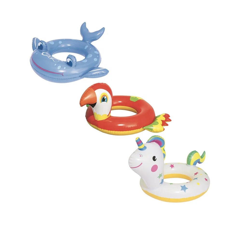 

3 разных дизайна животных, надувной плавательный бассейн, кольцо ming для детей