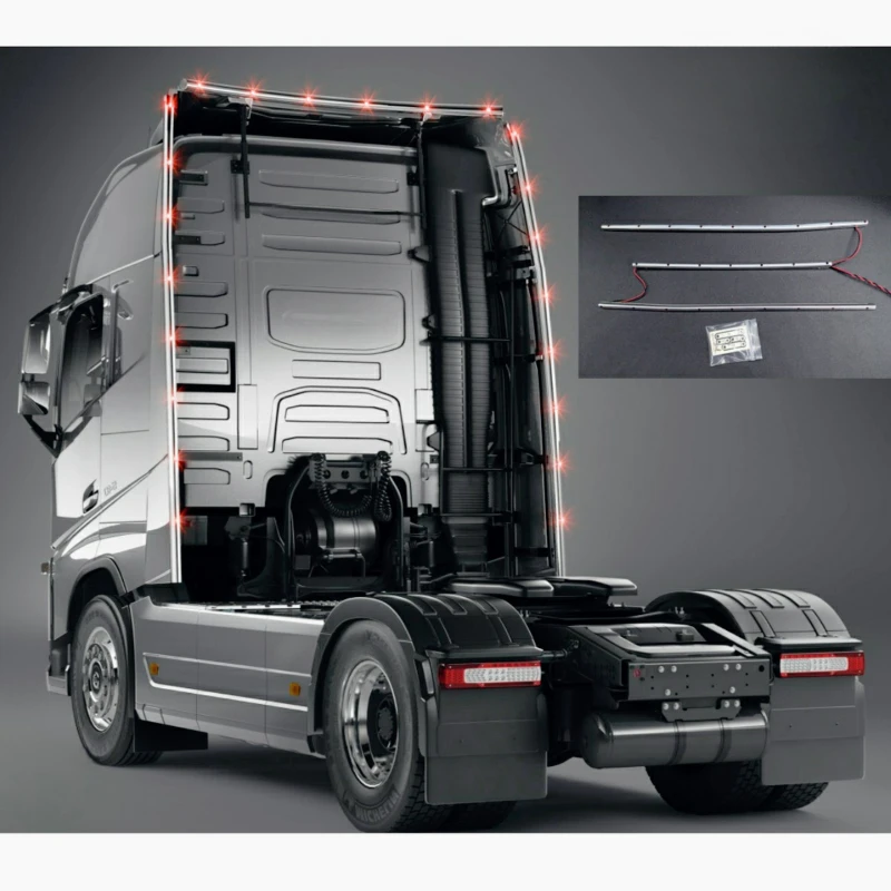 Светодиодный side светильник XL 750 4x2 для Tamiya 1/14 Радиоуправляемый трактор грузовик