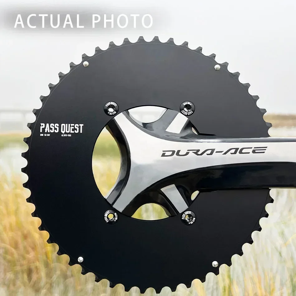 Двойная звезда PASS QUEST 110bcd для Shimano 105 5800 DURA-ACE 6800 54 40 53 39 50 34 56 42 52 36 48 35 46 33T