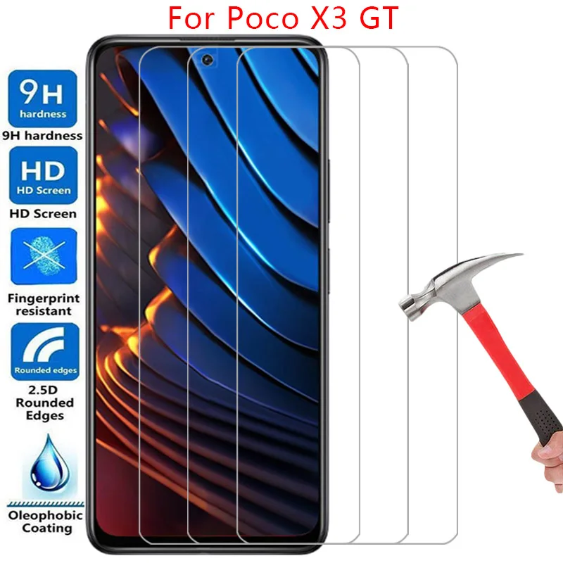 Защита экрана для xiaomi poco x3 gt защитное закаленное стекло pocox3 x 3 3x x3gt pocox3gt пленка