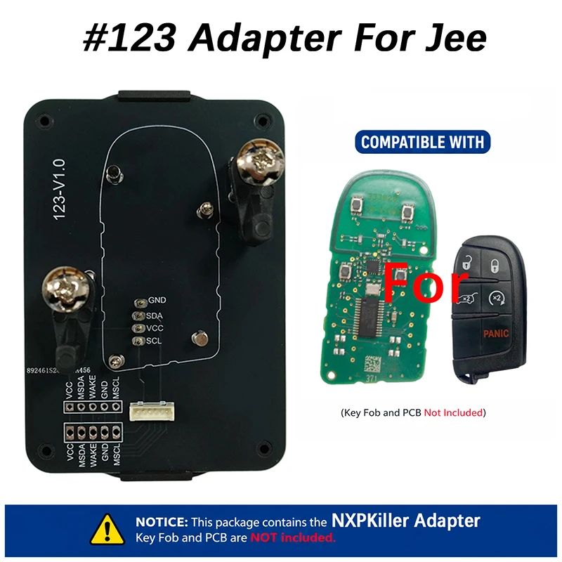 Фото Беспаечные адаптеры CNP259 №121-№130, совместимые с N-xpkiller, поддерживают дистанционное управление с чипом NCF для Ford и Jeep. №4