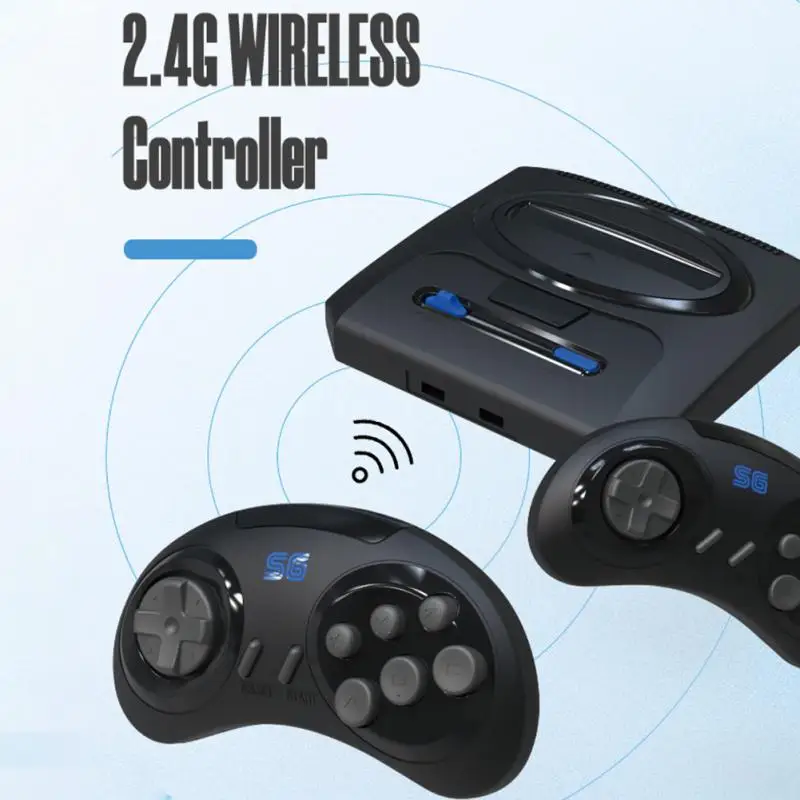 Беспроводная консоль 4K HD 16 бит для SEGA NES Genesis Game Stick HDMI-совместимая ретро-консоль 1900
